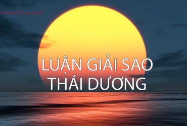Sao Thái Dương - Ý Nghĩa Ở Mệnh Và Các Cung
