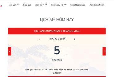 Top 4 Trang Web Tra Cứu Lịch Âm Uy Tín Bạn Không Nên Bỏ Qua