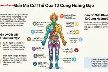 Giải Mã Mối Liên Hệ Giữa Cơ Thể Người Và 12 Cung Hoàng Đạo Theo Chiêm Tinh Y Học
