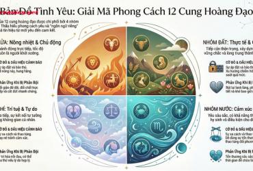 Tình yêu 12 cung hoàng đạo: Giải mã Tâm lý, Hành vi và Cảm xúc