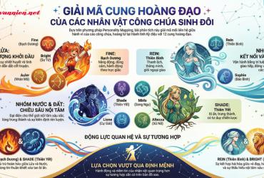 12 Cung Hoàng Đạo Là Ai Trong Công Chúa Sinh Đôi