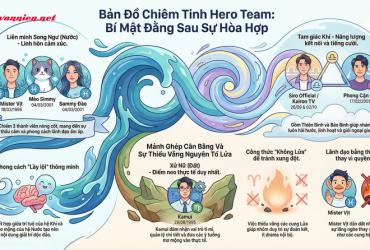 Giải mã Cung Hoàng Đạo của Hero Team: Ai thuộc chòm sao nào và tính cách bí ẩn?