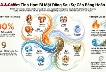 Giải mã 12 cung hoàng đạo trong SNSD: Bản đồ sao tạo nên "Nhóm nhạc quốc dân"