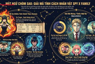 12 cung hoàng đạo là ai trong Spy x Family: Giải mã bí ẩn ngày sinh và tính cách