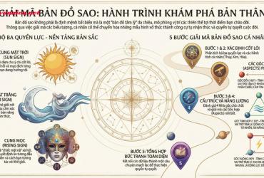 Giải mã Bản đồ sao cá nhân: Chìa khóa thấu hiểu bản thân và kiến tạo tương lai