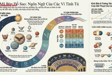 Giải mã hệ thống thuật ngữ Chiêm tinh học: Chìa khóa giải mã ngôn ngữ của những vì sao