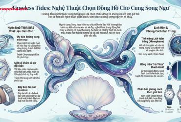 Bí quyết chọn đồng hồ cho cung Song Ngư: Khi thời gian chạm vào cảm xúc
