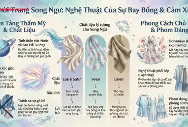Bí quyết chọn trang phục cho cung Song Ngư: Đánh thức nàng thơ trong tâm hồn nhạy cảm