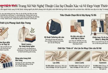 Phong cách thời trang cung Xử Nữ: Đỉnh cao của sự tinh tế và hoàn hảo