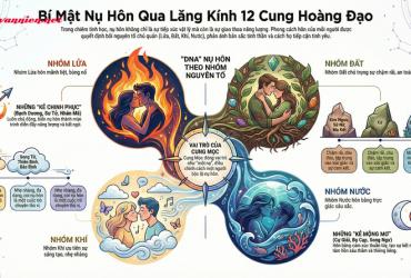 Giải mã phong cách hôn của 12 cung hoàng đạo qua góc nhìn chiêm tinh học