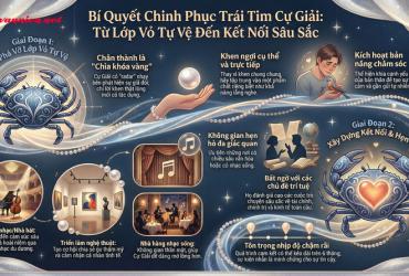 Bí mật thu hút cung Cự Giải: Nghệ thuật dùng sự chân thành để "phá vỏ"