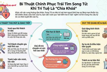 Bí quyết chinh phục và thu hút cung Song Tử: Khi trí tuệ là vũ khí