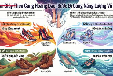 Chọn giày cho 12 cung hoàng đạo: Bí quyết khẳng định phong cách từ các vì sao