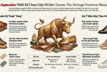 Nghệ Thuật Chọn Giày Cho Cung Kim Ngưu: Sự Đầu Tư Thông Minh Vào Những Giá Trị Bền Vững