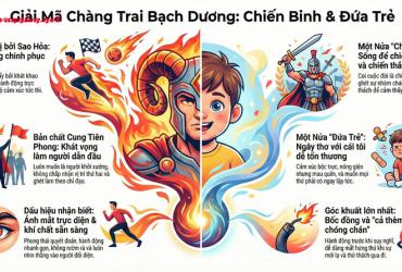 Giải mã Cung Bạch Dương nam: Chiến binh quả cảm hay đứa trẻ ngây thơ?