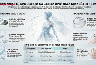 Bí quyết chọn phụ kiện cưới cho cô dâu Cung Bảo Bình: Độc bản và Phá cách