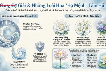 Cung Cự Giải hợp với loài hoa nào? Đi tìm "linh hồn" của Nước và Trăng