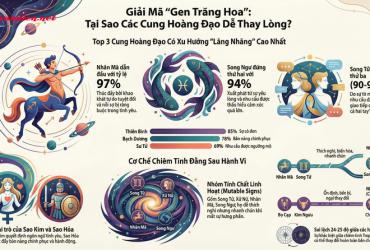Giải mã cung hoàng đạo lăng nhăng nhất dưới góc nhìn chiêm tinh