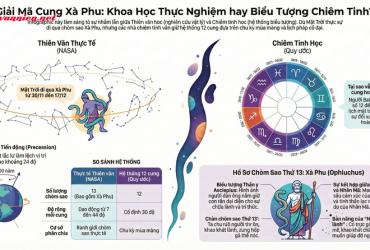 Giải mã Cung Xà Phu: Sự thật về chòm sao thứ 13 và bản sắc của bạn