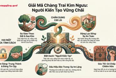 Nam Kim Ngưu: Giải mã tâm lý chàng trai Kiên định và Thực tế