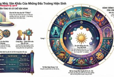 Cung Nhà Trong Chiêm Tinh: Giải Mã 12 Đấu Trường Hiện Sinh Trên Bản Đồ Sao