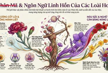 Cung Nhân Mã và Biểu Tượng Thực Vật: Khám Phá Loài Hoa Phản Chiếu Tâm Hồn Tự Do