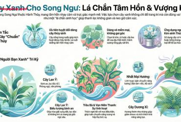 Cung Song Ngư hợp cây gì? Bí quyết chọn cây "hộ mệnh" cho tâm hồn nhạy cảm