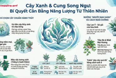 Cung Song Ngư hợp cây gì? Bí quyết chọn cây "hộ mệnh" cho tâm hồn nhạy cảm