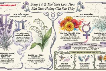 Cung Song Tử hợp với loài hoa nào để khơi dậy trí tuệ và sự cân bằng?