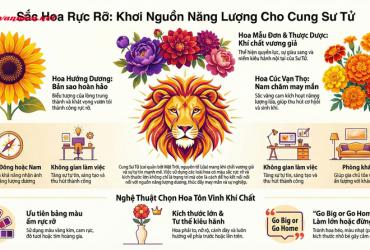 Cung Sư Tử Hợp Hoa Gì? Giải Mã Loài Hoa "Linh Hồn" Của Mặt Trời