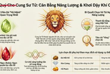 Bí Mật Đá Quý Cung Sư Tử: Đánh Thức Quyền Năng Của Mặt Trời