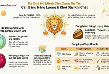 Bí Mật Đá Quý Cung Sư Tử: Đánh Thức Quyền Năng Của Mặt Trời