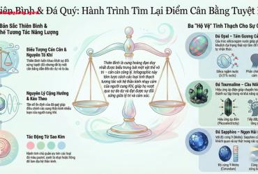 Đá Quý Cung Thiên Bình: Bí Mật Sự Cân Bằng Và Năng Lượng Từ Sao Kim