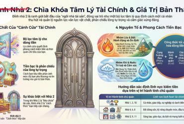Đỉnh nhà 2 trong bản đồ sao: Cánh cửa dẫn đến sự thịnh vượng và giá trị tự thân