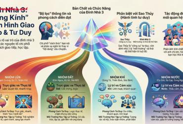 Giải mã Đỉnh Nhà 3: Phong cách giao tiếp và tư duy qua 12 Cung Hoàng đạo