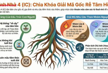 Đỉnh Nhà 4 Tại 12 Cung Hoàng Đạo: Giải Mã Cội Nguồn Cảm Xúc Và Gốc Rễ Tâm Hồn