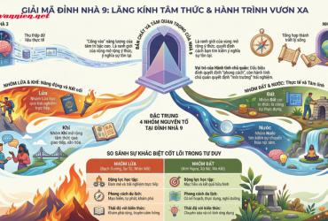 Ý nghĩa Đỉnh nhà 9 tại 12 Cung Hoàng Đạo: Cánh cửa mở ra tri thức và những chuyến đi