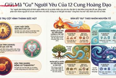 Gu người yêu của 12 cung hoàng đạo: Giải mã tâm lý và sức hút bí ẩn