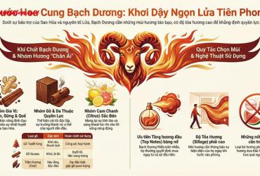 Giải mã mùi hương đánh thức bản lĩnh Cung Bạch Dương