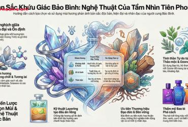 Nghệ thuật chọn nước hoa cho cung Bảo Bình: Bản tuyên ngôn của sự tự do