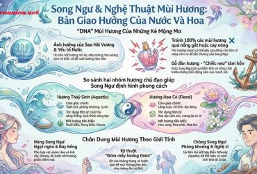 Bí ẩn mùi hương cung Song Ngư: Đánh thức trực giác và tâm hồn mộng mơ