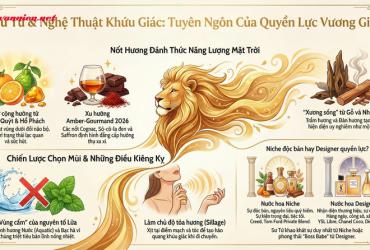 Nghệ thuật chọn nước hoa giúp cung Sư Tử khẳng định hào quang vương giả