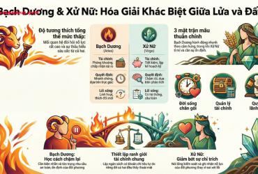 Bạch Dương và Xử Nữ: Sức hút trái dấu hay cuộc "chiến tranh lạnh" không hồi kết?