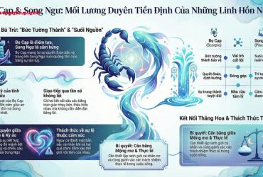 Bọ Cạp và Song Ngư: Giải mã mối lương duyên tiền định của hai linh hồn thuộc về nước