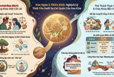 Kim Ngưu và Thiên Bình: Khi Tình Yêu Của Sao Kim Gặp Thử Thách Thực Tế