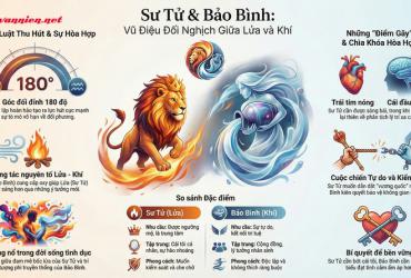 Tình yêu Sư Tử và Bảo Bình: Cung đối đỉnh có thực sự là định mệnh?