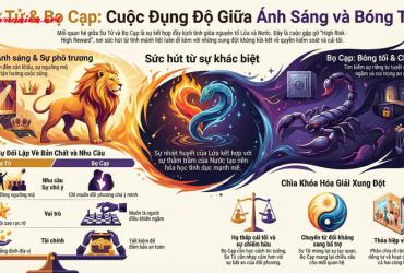 Cung Sư Tử và Bọ Cạp: Sức hút "chết người" hay cuộc chiến vương quyền không hồi kết?