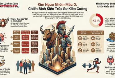 Kim Ngưu Nhóm Máu O: Bản Đồ Tâm Lý Của Chiến Binh Nguyên Tố Đất