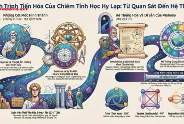 Sự trỗi dậy của Chiêm tinh học Hy Lạp: Từ quan sát đến triết học