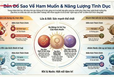 Bản đồ ham muốn 12 cung hoàng đạo: Từ bản năng gốc đến sự thăng hoa cảm xúc